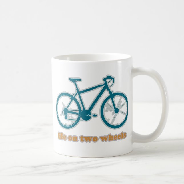 zwei Räder. Tasse (Rechts)