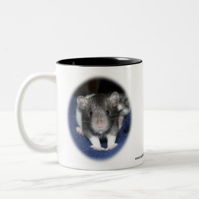 Zwei rattie Tasse (Links)