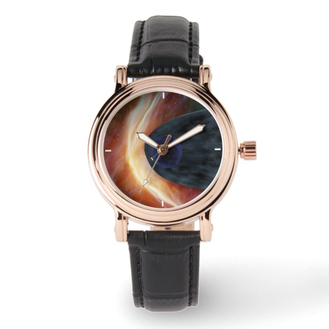 Zwei Raumschiffe der Voyager entdecken den turbule Armbanduhr (Vorderseite)