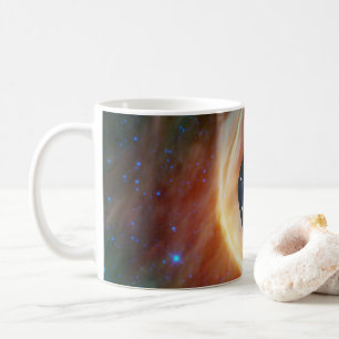 Zwei Raumschiffe der Voyager entdecken den turbule Kaffeetasse