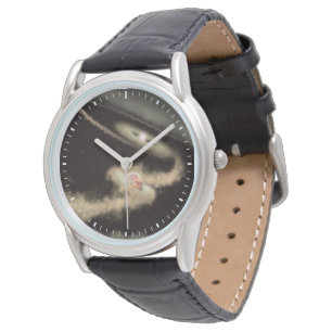 Zwei riesige Gasexoplanen, die einen jungen Star u Armbanduhr