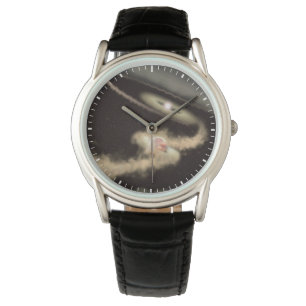 Zwei riesige Gasexoplanen, die einen jungen Star u Armbanduhr