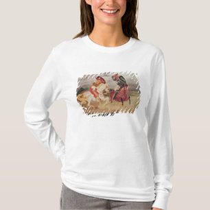 Zwei Ritter, die in einer Landschaft, c.1824 T-Shirt