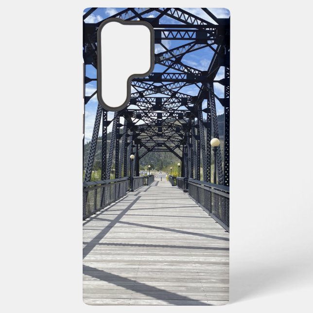 Zwei Rivers Bridge Samsung Phone Cases Galaxy Hülle (Rückseite)