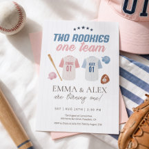 Zwei Rookies, ein Team Baseball-Geschwister-Geburt