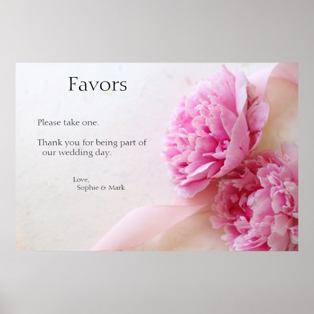 Zwei rosa Pfennigfuchser-Zeichen Poster (Vorne)