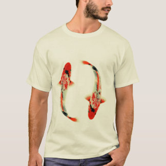 Zwei Rot Koi T-Shirt