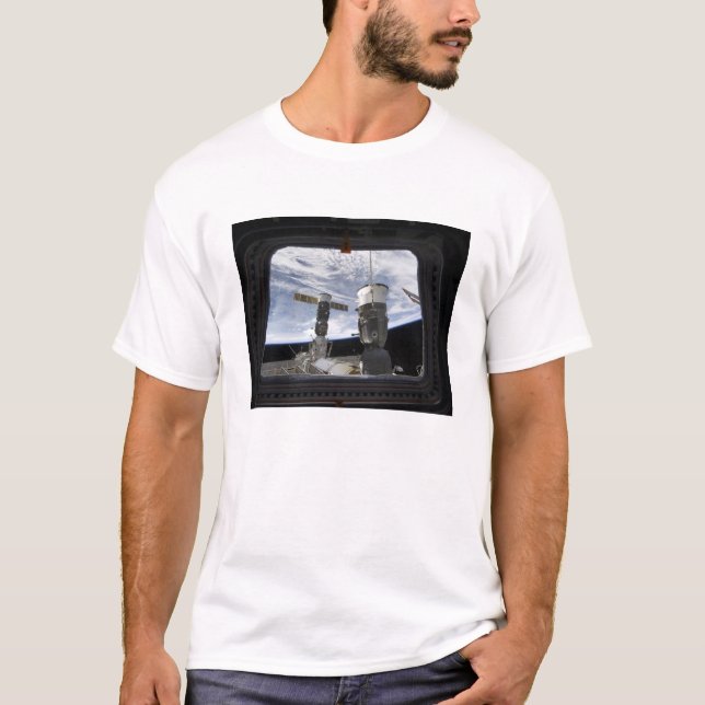 Zwei russische Raumfahrzeuge T-Shirt (Vorderseite)