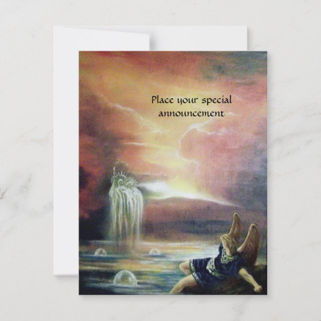 ZWEI SAINT JOHN UND FALLEN ANGEL ANKÜNDIGUNG (Vorderseite)