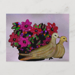 Zwei Schildkrötendosen Postkarten