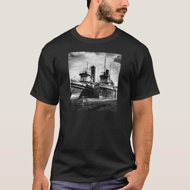 Zwei Schlepper T-Shirt (Vorderseite)