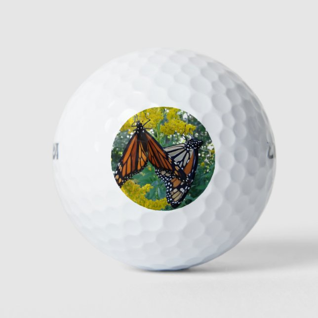 Zwei Schmetterlinge Golfball (Vorderseite)