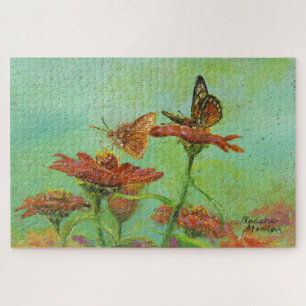 "Zwei Schmetterlinge" Puzzle