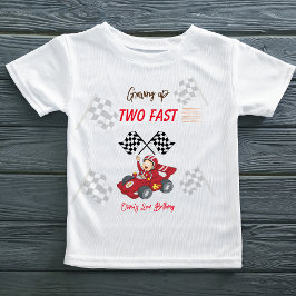 Zwei schnelle 2. Geburtstag wachsen Baby T-shirt