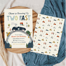 Zwei schnelle Autos zum Geburtstag einladen