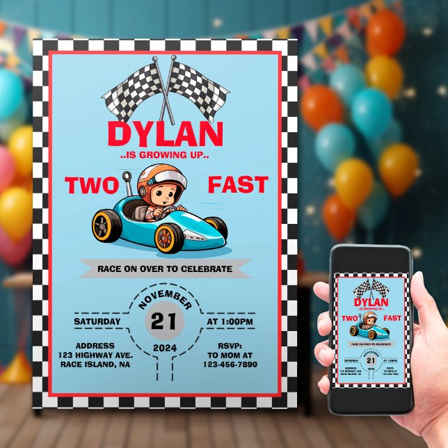 Zwei schnelle Niedliche Einladung (Von Creator hochgeladen)