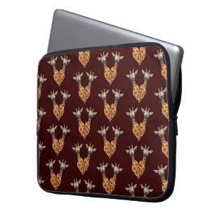 Zwei schöne Giraffen Laptopschutzhülle