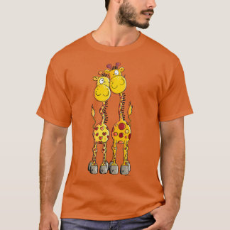 Zwei schöne Giraffen T-Shirt