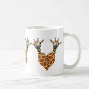 Zwei schöne Giraffen Tasse