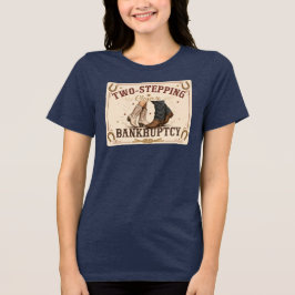 Zwei-Schritte näher an der Western-Insolvenz Tri-Blend Shirt