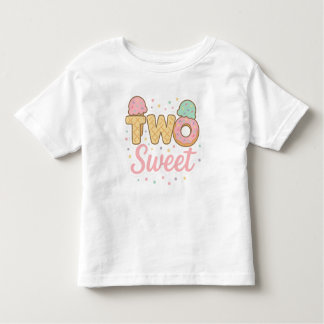 ZWEI SCHWEET - 2. Geburtstag T - Shirt für Kleinki