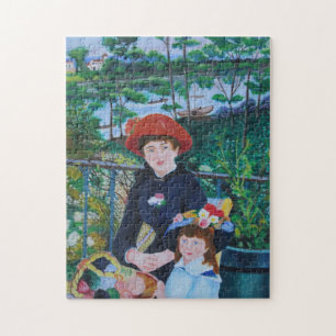 Zwei Schwester-Puzzlespiel Puzzle