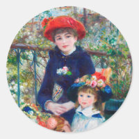 Zwei Schwestern (auf der Terrasse) Pierre Auguste