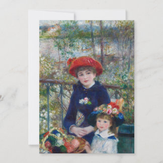 Zwei Schwestern (auf der Terrasse) | Renoir