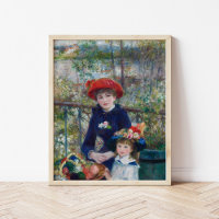 Zwei Schwestern (auf der Terrasse) | Renoir