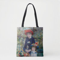 Zwei Schwestern auf der Terrasse von Renoir