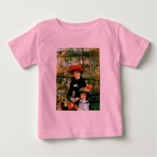 Zwei Schwestern Auf der Terrasse von Renoir Baby T-shirt