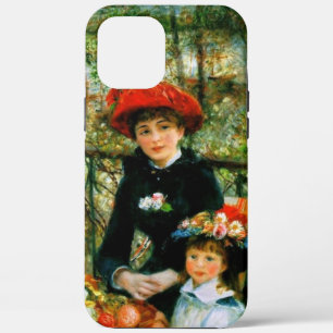 Zwei Schwestern auf der Terrasse von Renoir Case-Mate iPhone Hülle