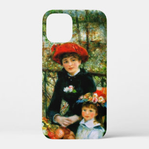 Zwei Schwestern auf der Terrasse von Renoir Case-Mate iPhone Hülle