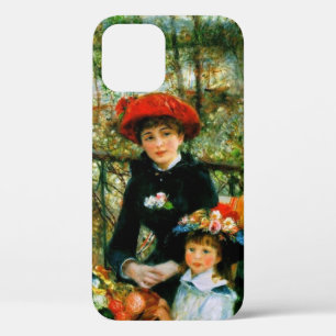Zwei Schwestern auf der Terrasse von Renoir Case-Mate iPhone Hülle