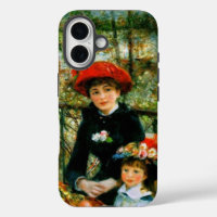 Zwei Schwestern auf der Terrasse von Renoir