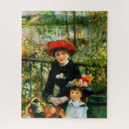 Zwei Schwestern Auf der Terrasse von Renoir Puzzle