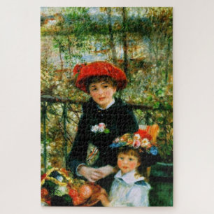 Zwei Schwestern Auf der Terrasse von Renoir Puzzle