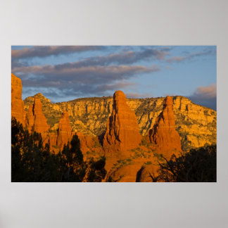 Zwei Schwestern bei Sunset 2216 Poster