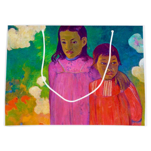 Zwei Schwestern, Gauguin Große Geschenktüte (Vorderseite)