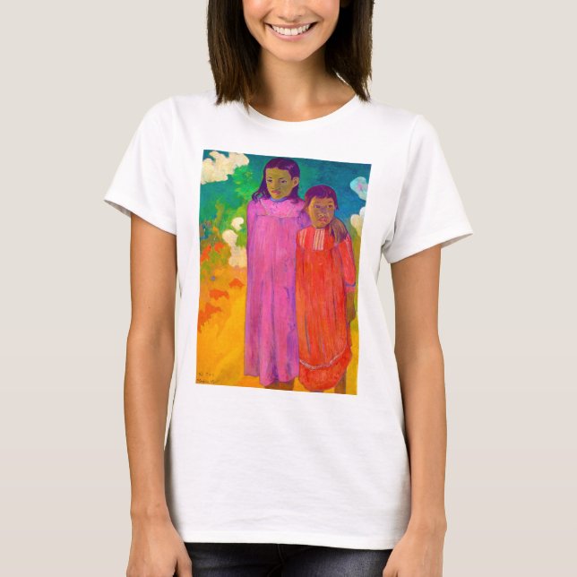 Zwei Schwestern, Gauguin T-Shirt (Vorderseite)