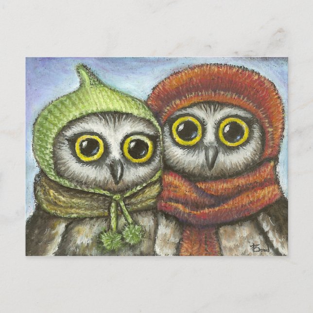 Zwei Schwestern Postkarte (Vorderseite)