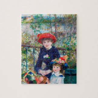 Zwei Schwestern - Renoir Impressionist Malerei 188 Puzzle