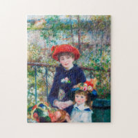Zwei Schwestern - Renoir Impressionist Malerei 188
