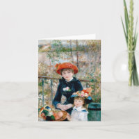 Zwei Schwestern - Renoir-Impressionist Malerei