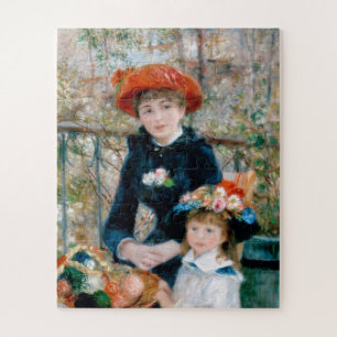 Zwei Schwestern - Renoir-Impressionist Malerei Puzzle