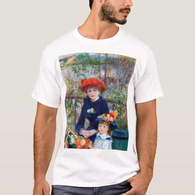 Zwei Schwestern, Renoir T-Shirt (Vorderseite)