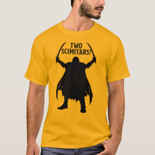 Zwei Scimitarre T-Shirt
