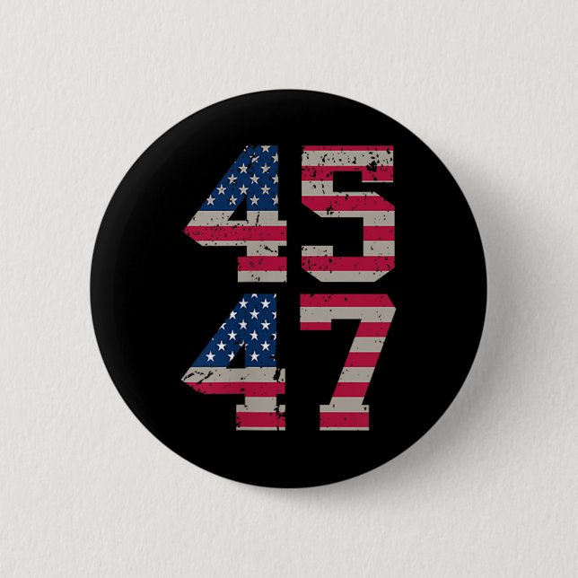 (Zwei Seiten) 45 47 Trump besser abdecken als 5g T Button (Vorderseite)