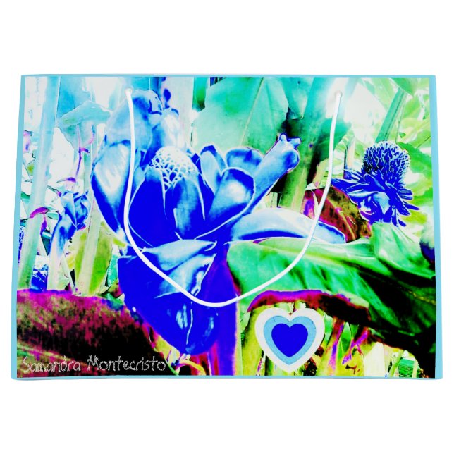 ZWEI SEITEN ART DUO Scroll Collection Geschenktasc Große Geschenktüte (Vorderseite)