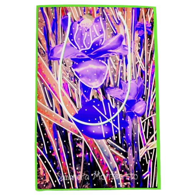 ZWEI SEITEN ART DUO Scroll Collection Geschenktasc Mittlere Geschenktüte (Vorderseite)